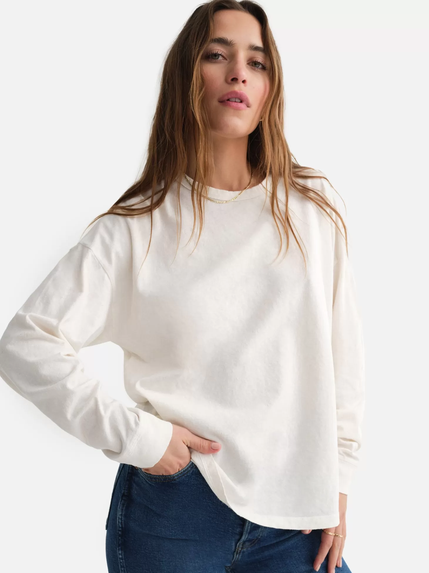 Women MATE the Label Hemp Biofibre™ Long Sleeve Tee