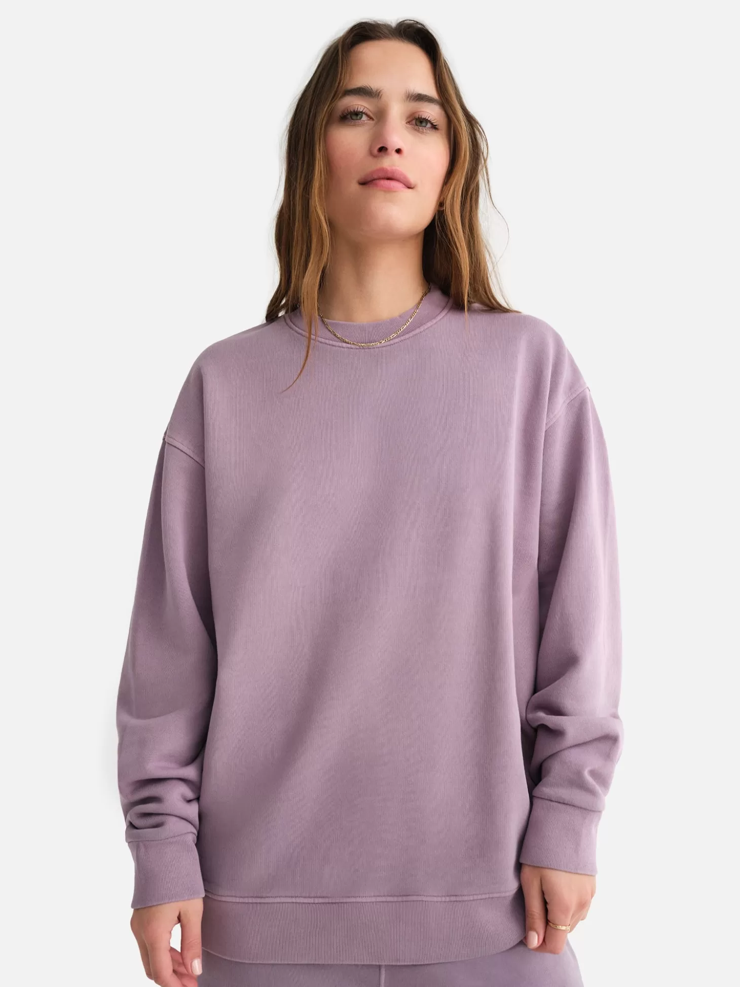 Women MATE the Label Organic Fleece Oversized Sweatshirt