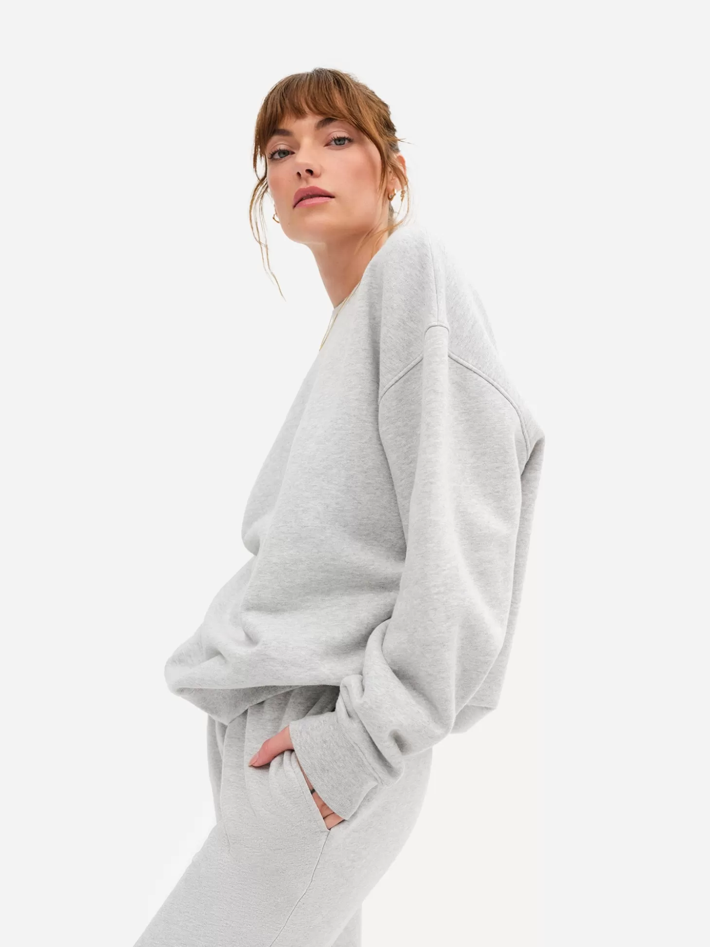 Women MATE the Label Organic Fleece Oversized Sweatshirt