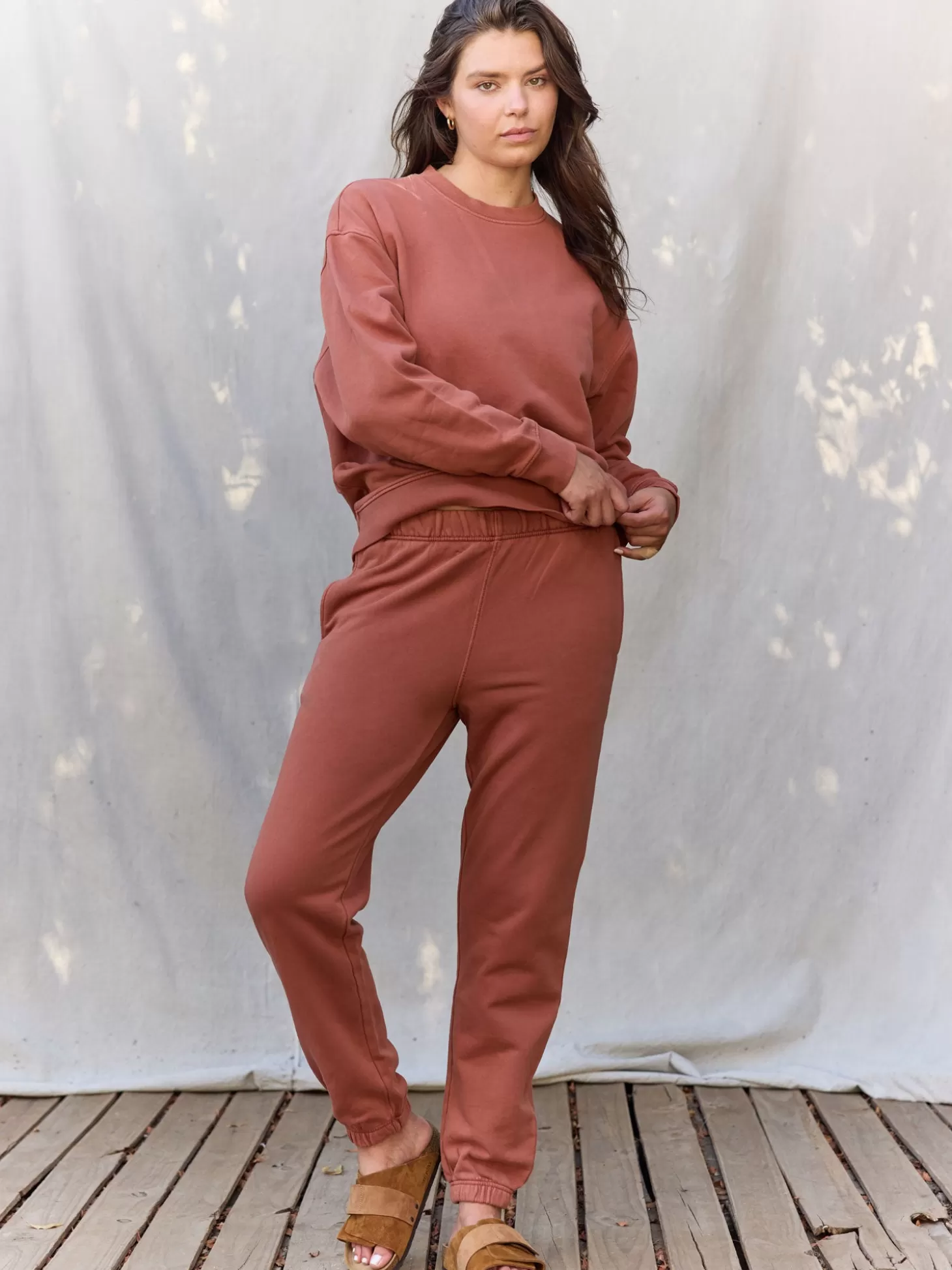 Women MATE the Label Organic Fleece Relaxed Pocket Sweatpant