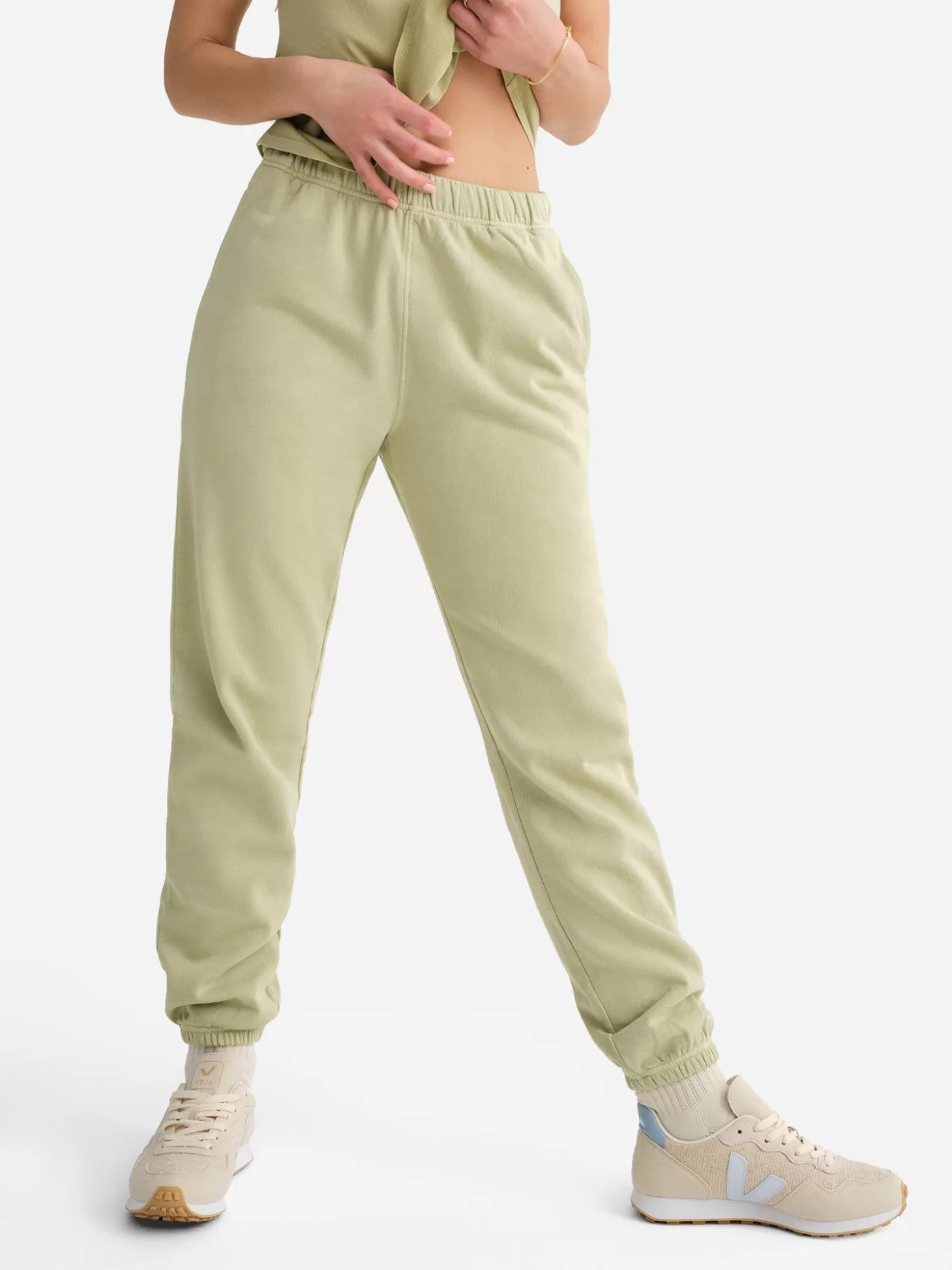 Women MATE the Label Organic Fleece Relaxed Pocket Sweatpant