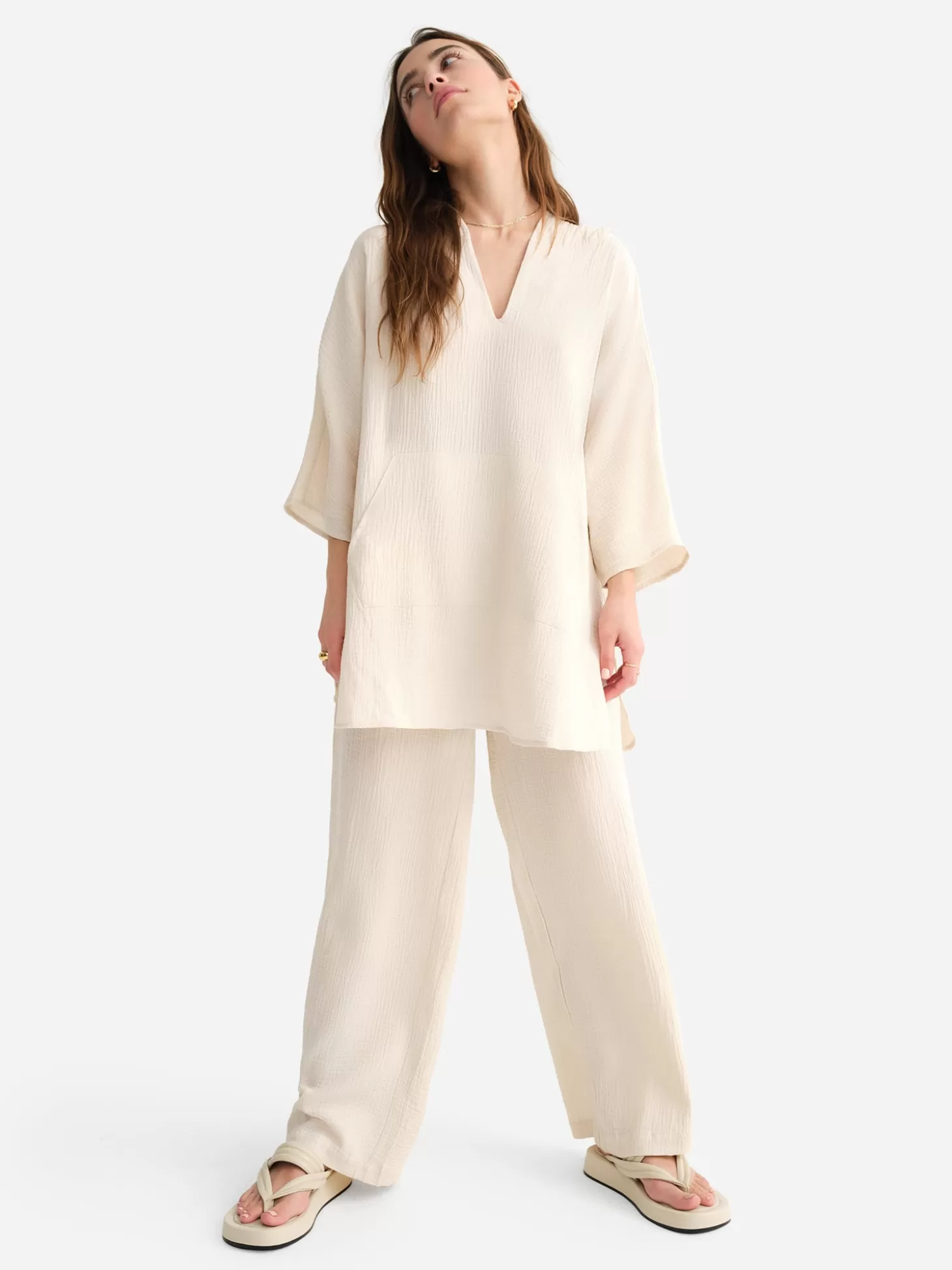 Women MATE the Label Organic Gauze Cover Up