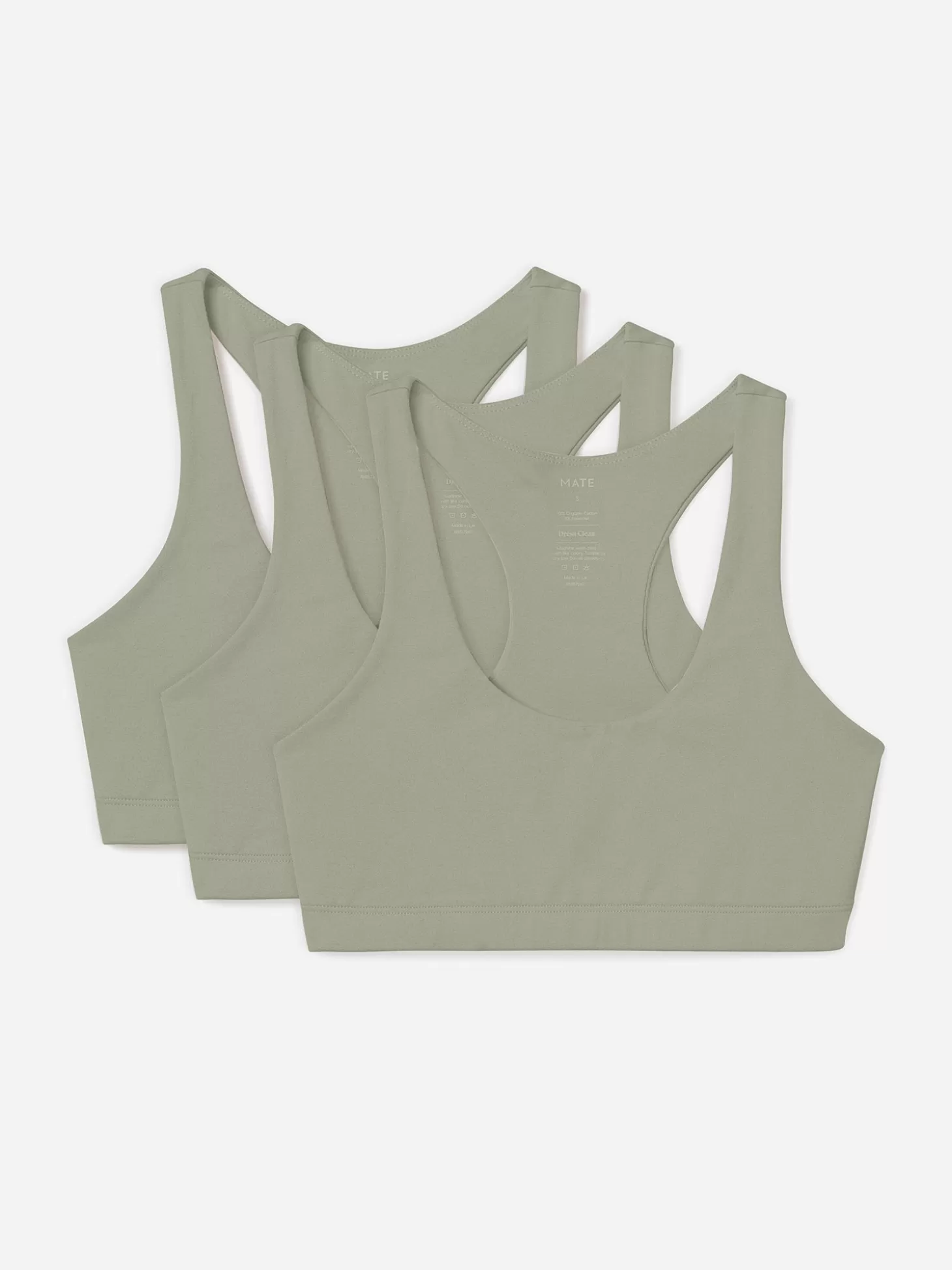 Women MATE the Label Organic Stretch Sports Bra Bundle