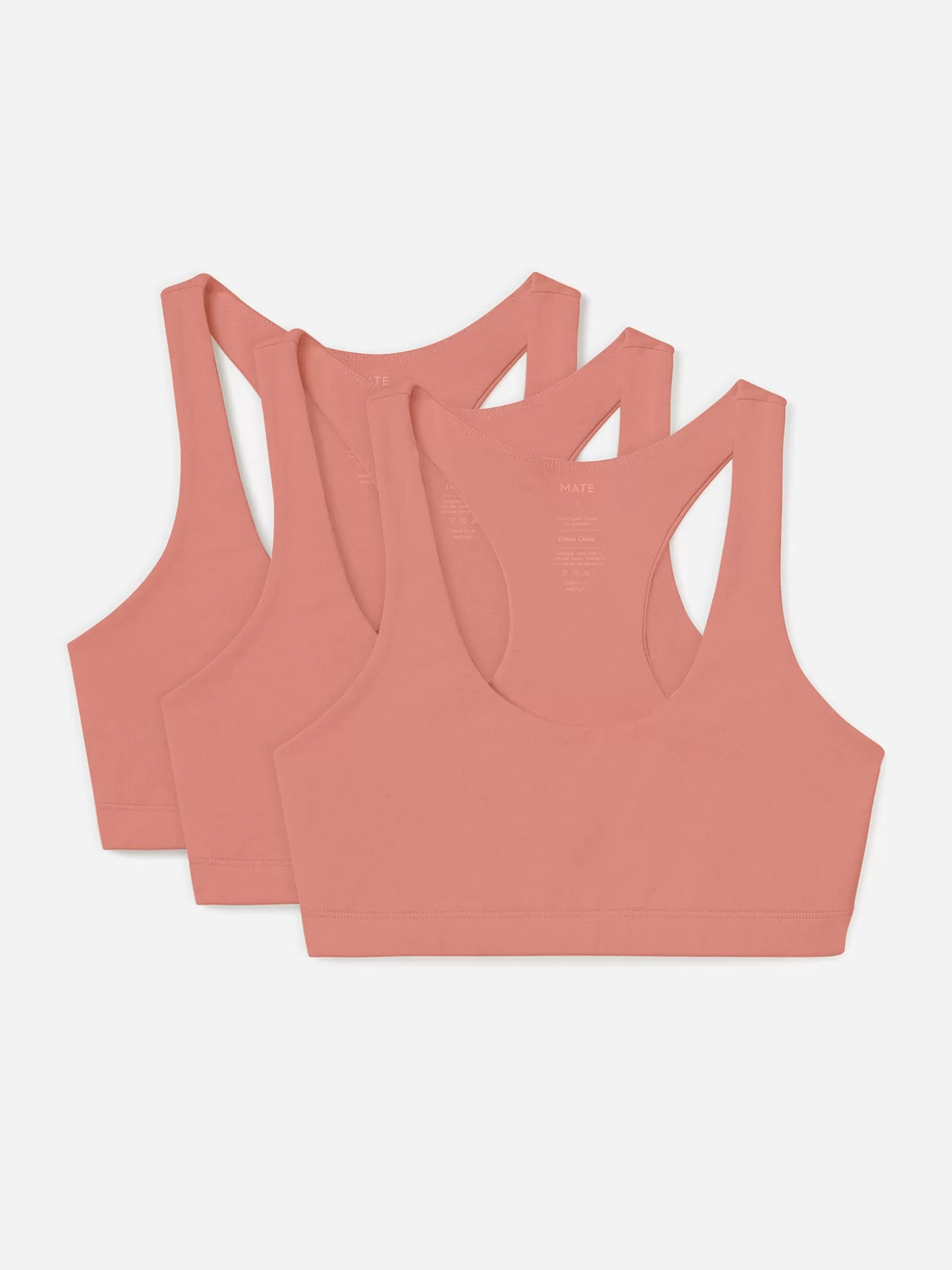 Women MATE the Label Organic Stretch Sports Bra Bundle