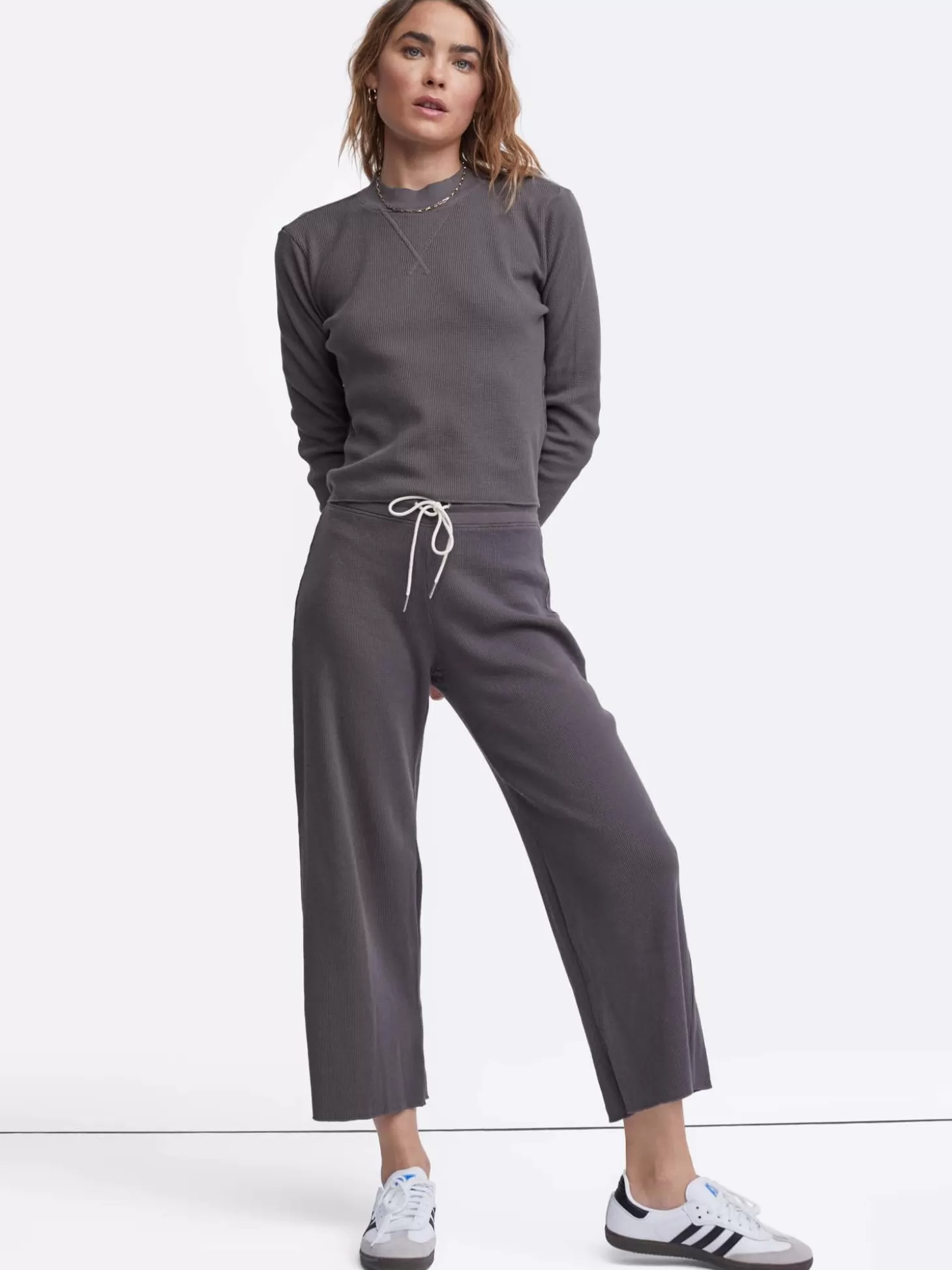 Women MATE the Label Organic Thermal Wide Leg Pant