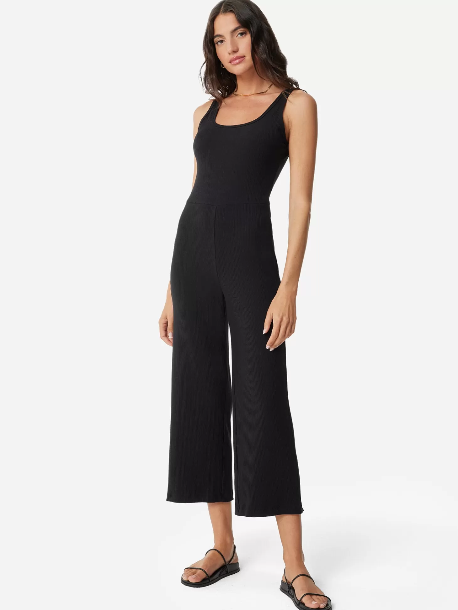 Women MATE the Label Tencel Rib Jumpsuit